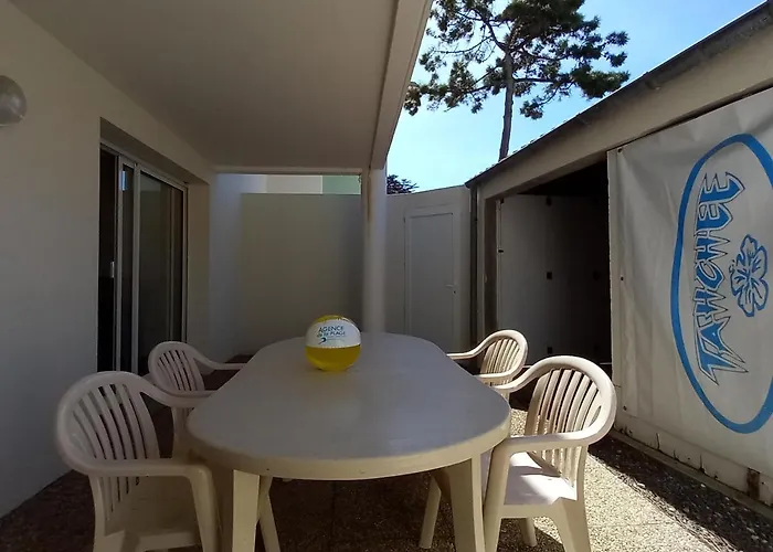 Appartement Calme Avec Terrasse Et Garage A Saint-Jean-De-Monts - Fr-1-323-145 아파트 *