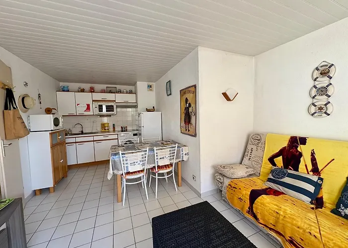 Appartement Calme Avec Terrasse Et Garage A Saint-Jean-De-Monts - Fr-1-323-145 아파트 생장드몽